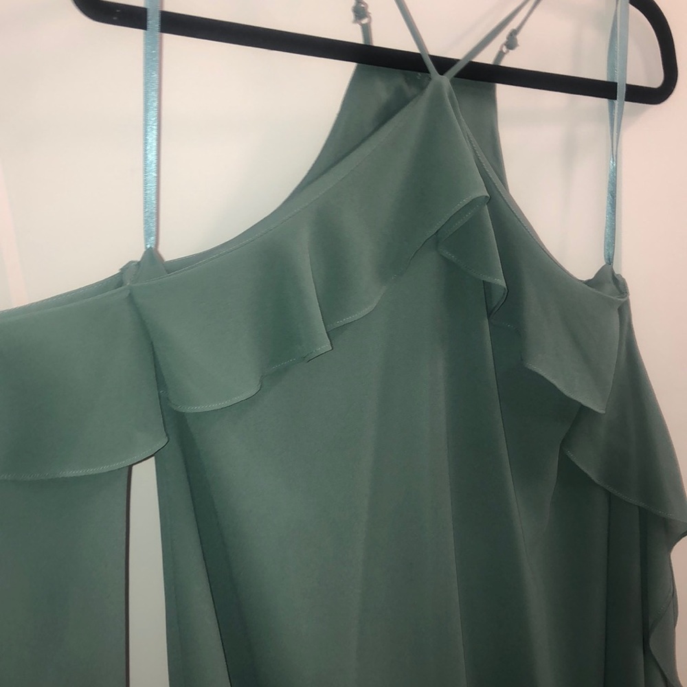 Ruffle mini dress